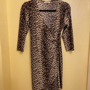 Sage & Vicky sequins leopard mini dress size M